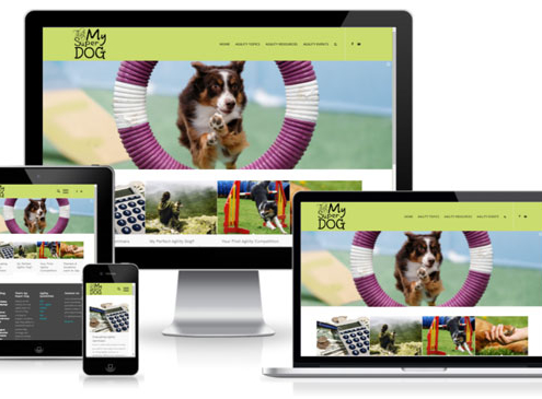 Dog Agility Web Design