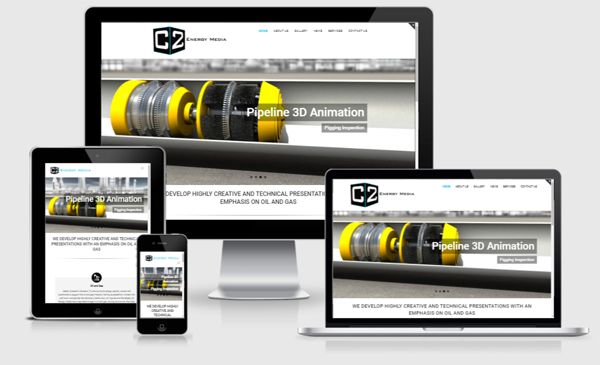 Web Design Austin - Oil and Gas Animation Site