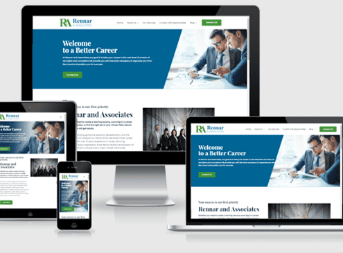 Web Design Austin - Employment Services Agency Site